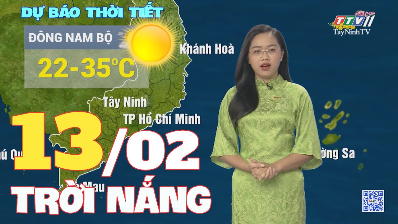 Bản tin thời tiết 13-02-2024 | TayNinhTVEnt